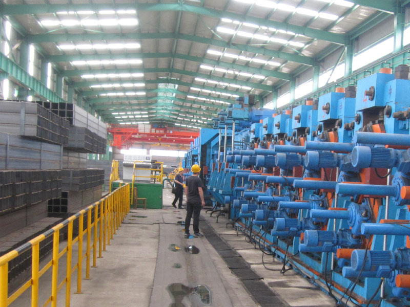 长洲长洲方矩管生产